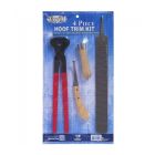 Tough1 4 Piece Hoof Trimming Kit