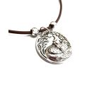 LILO Moon Fox Skinny Leather Necklace