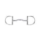 Myler Medium English Dee Low Port Comfort Snaffle with Hooks MB04