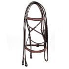 Americana Fancy Square Raised Padded Bridle by Harmon Kraft