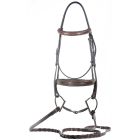 Nunn Finer Caterina Wide Fancy Stitched Hunter Bridle With Reins