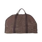 Waxed Canvas Log Carrier