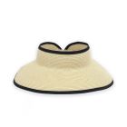 Sun N Sand Paper Braid Cha Cha Visor