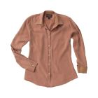 Madison Creek Ladies Claire Solid Long Sleeve Shirt