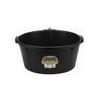 Rubber Feed Tub with Rings 6.5 Gallon