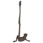 Cast Iron Frog Paper Towel Holder