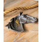 Cast Iron Horse Trinket Dish