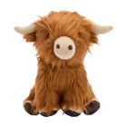 Barbour Highland Cow Dog Toy