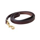 Perri's Plain Leather Dog Leash 3/4"