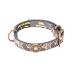Zeppelin Products Leather Dog Collar with Concho