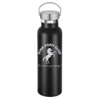 Equine & Design Tall Steel Water Bottle Tumbler With Lid & Handle