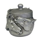 Intrepid Pot with Lid Sculpture
