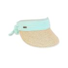 Sun N Sand Olivia Paper Braid Visor - 4" Brim