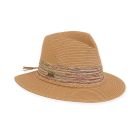 Sun N Sand Paperbraid Famu Fedora Hat