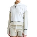 70 Degrees Ladies Half Zip Scuba Top