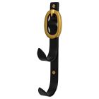 Iron & Brass Double Belt Hook