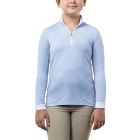 Kastel Denmark 1/4 Zip Kids Long Sleeve Shirt