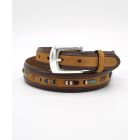 Brighton Seacliff Tapered Leather Belt