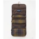 Barbour Tartan Hanging Washbag