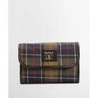 Barbour Tartan Hanging Washbag