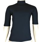 Tailored Sportsman Ladies Mock Neck Short Sleeve Sun Shirt