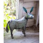Kalalou Recycled Metal Donkey