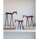 Kalalou Iron Horses - Set of 3