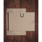 Flat Note Card Set With Design - Set of 8 Cards & Envelopes