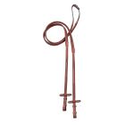 Arc De Triomphe Fancy Stitched Raised Imperial Rubber Reins - Extra Long