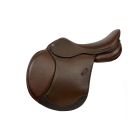 RHC Remy Saddle Double Leather Wool Flocked w/ Adjustable Gullet