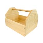 Wooden Grooming Tote Box (12 X 16 X 11)