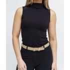 TKEQ Chloe Ladies High Collar Sleeveless Top