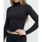 TKEQ Chloe Ladies High Collar Long Sleeve Technical Top