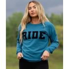 TKEQ Ladies Crewneck Long Sleeve Shirt