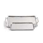 Crillon High Polished Silver Decorative Tray With Handels - Sold Seperately