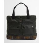 Barbour Field Waxed Tote Bag