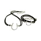 Calloway Sterling Silver Devlin Hammered Horseshoe Necklace