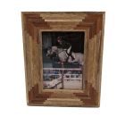 Two's Company Aztec Natural 5" X 7" Photo Frame