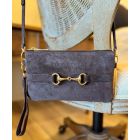 Tucker Tweed Wellington Wristlet (Suede Edition)