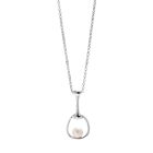 Westrian Sterling Silver Pearl Equestrian Horse Snaffle Bit Necklace