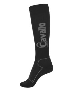 Cavallo Unisex Simo Thin Tall Boot Sock with Logo