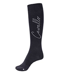 Cavallo Ladies New Selma Thin Tall Boot Sock with Sparkling Crystals