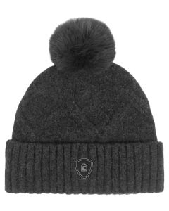 Cavallo Ladies Ria Knitted Hat with Faux Fur Bobble