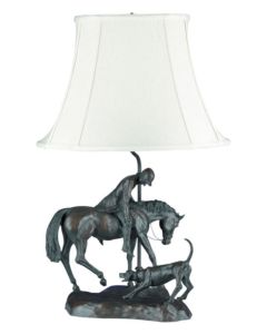 Oklahoma Casting Huntsman & Hound Lamp