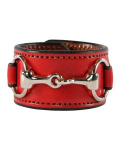 Leather Bit Bracelet