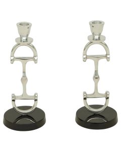 Aluminum D Bit Caddlestick Holders (Sold As Pair)