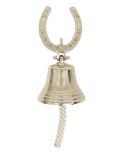 Wall Mounted Horseshoe with Bell