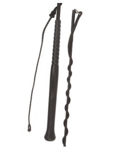 Fleck Lunge Whip with Ergonomic Handle and Separate Lash