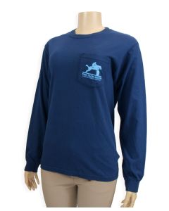 Adult Tack Room Comfort T-Shirt with Pocket and Long Sleeves