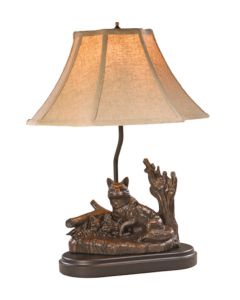 Oklahoma Casting Female Fox Lamp